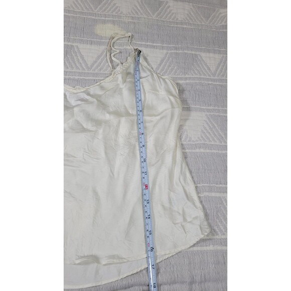 Wilfred‎ by Aritzia 100% Cupro Camisole Top Women’s Large Ivory White Adjustable - Picture 7 of 8